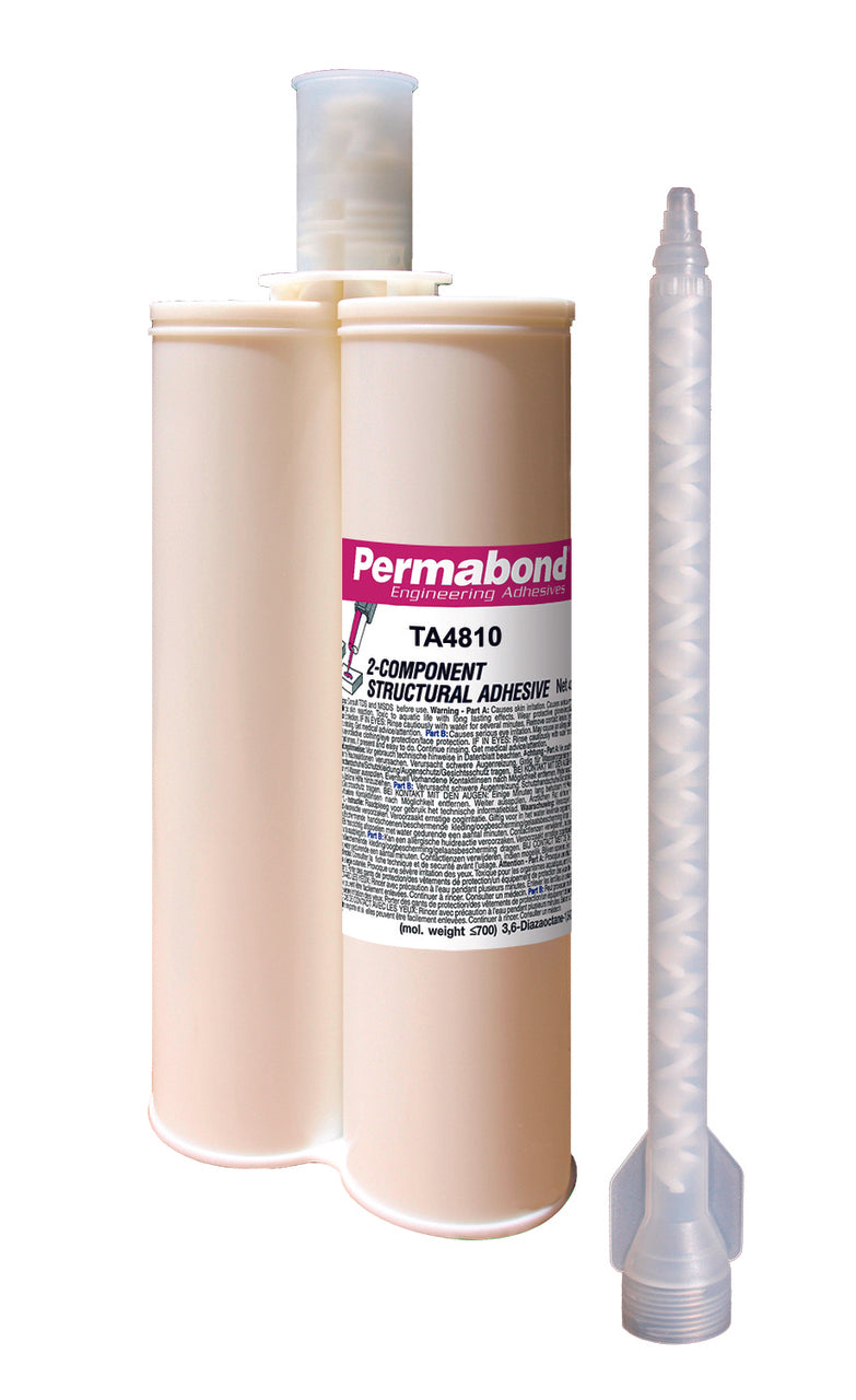 Permabond TA04810K400C1607, TA4810 Toughened Acrylic Adhesive, 400ml, Case of 12 