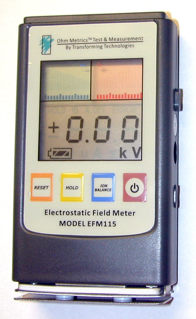 Pocket Static Fieldmeter And Ionizer Performance Analyzer