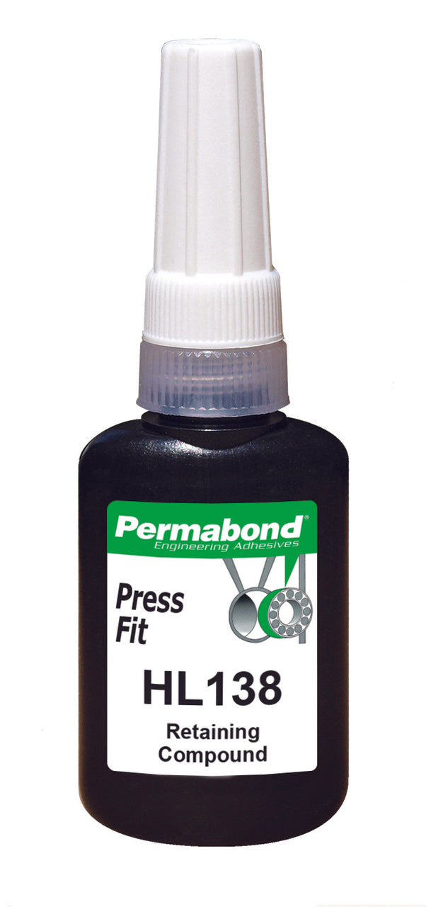Permabond AA001380010B0101, HL138 Anaerobic Retaining Compound, 10mL Bottle, Case of 10 