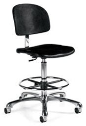 Botron B070071, Black Molded Pu Chair