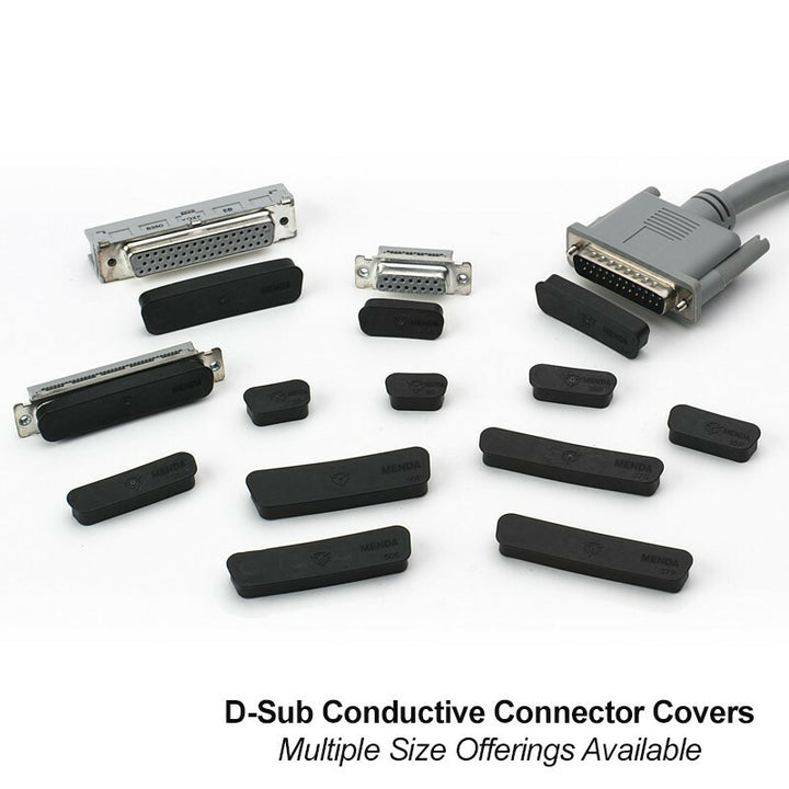 Menda  35780, D-Sub, Conductive Connector Cover, M5501-32A-15P, 1000-Cs