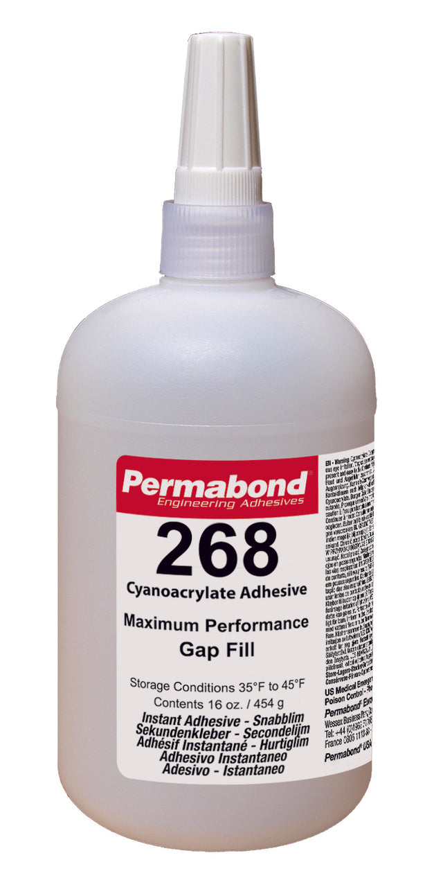 Permabond CA002680016Z0101, 268 1 Pound Bottle