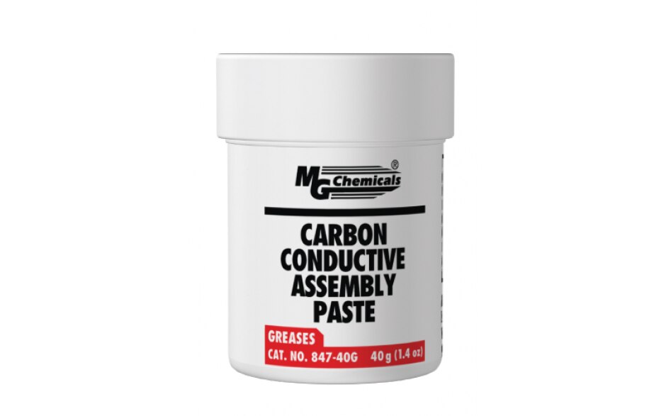 MG Chemicals 847-25ML, Carbon Conductive Assembly Paste, 25ml Jar, Case of 5