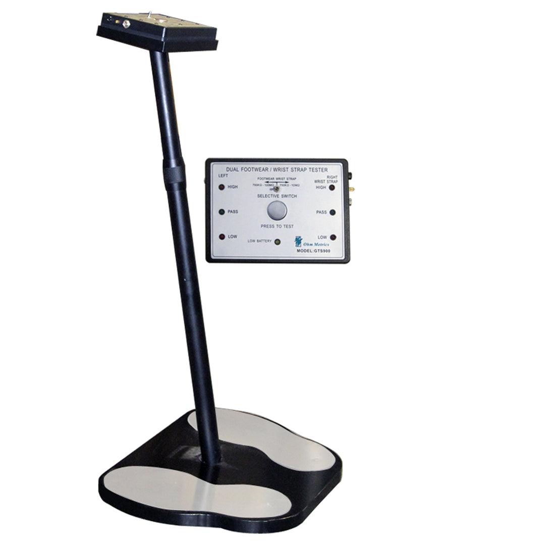 Deluxe Combo Tester & Foot Plate, Stand - Free Standing
