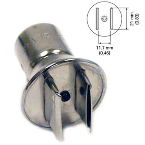 Hakko A1257B, SOP Nozzle for FR-801, FR-802, FR-803; 21.0 x 11.7mm