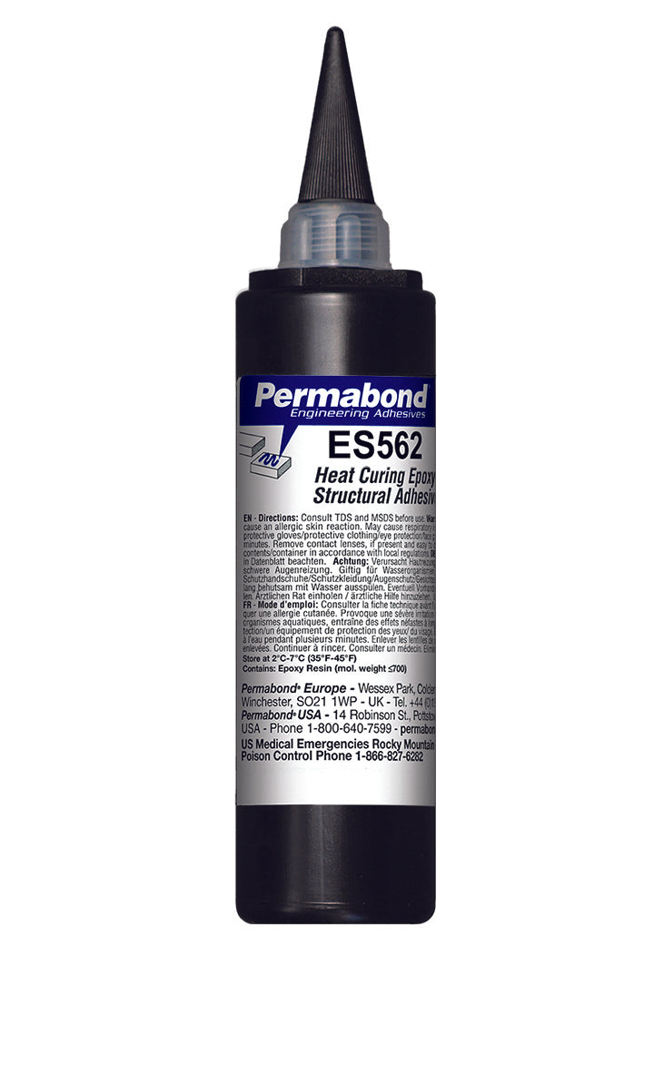 Permabond ES05620200B0101, ES562 Epoxy Adhesive, 200mL Bottle, Case of 5