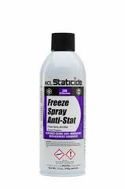 ACL Staticide 8660 Staticide Freeze Spray Anti-Stat 12oz 