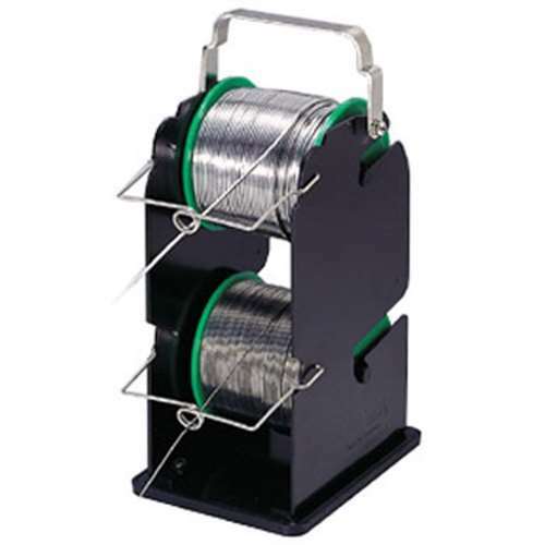 Hakko 611-2, 611 Dual Solder Spool Reel, ESD-Safe Dual Solder Reel Stand
