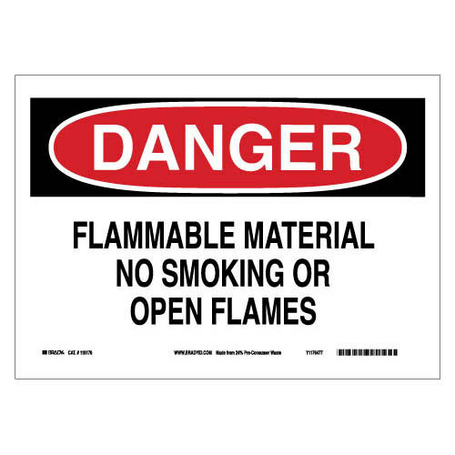 118176 Eco-Friendly Danger Sign