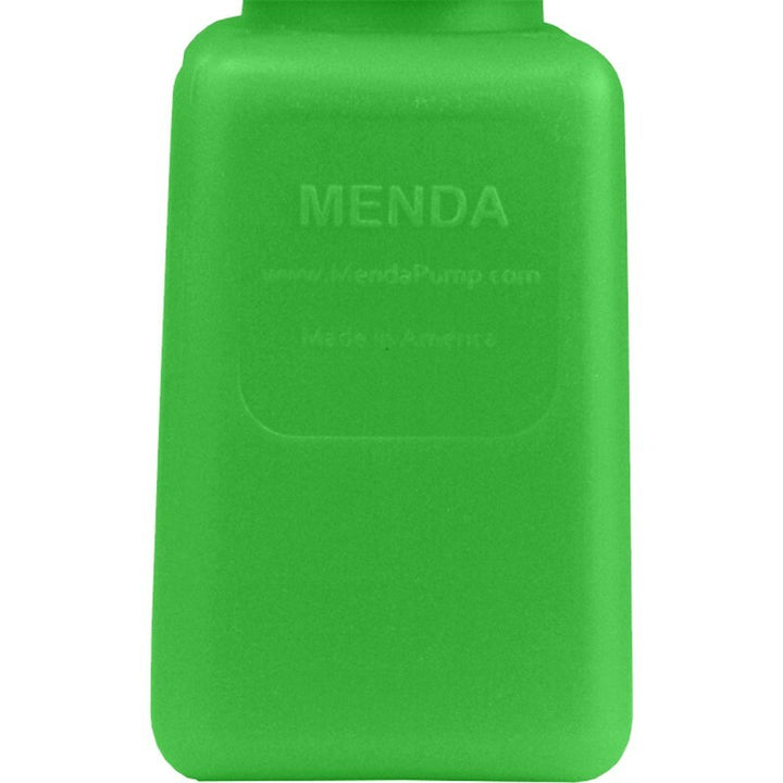 Menda  35819, 6 Oz Green Blank Bottle Only W-Black Screw Cap