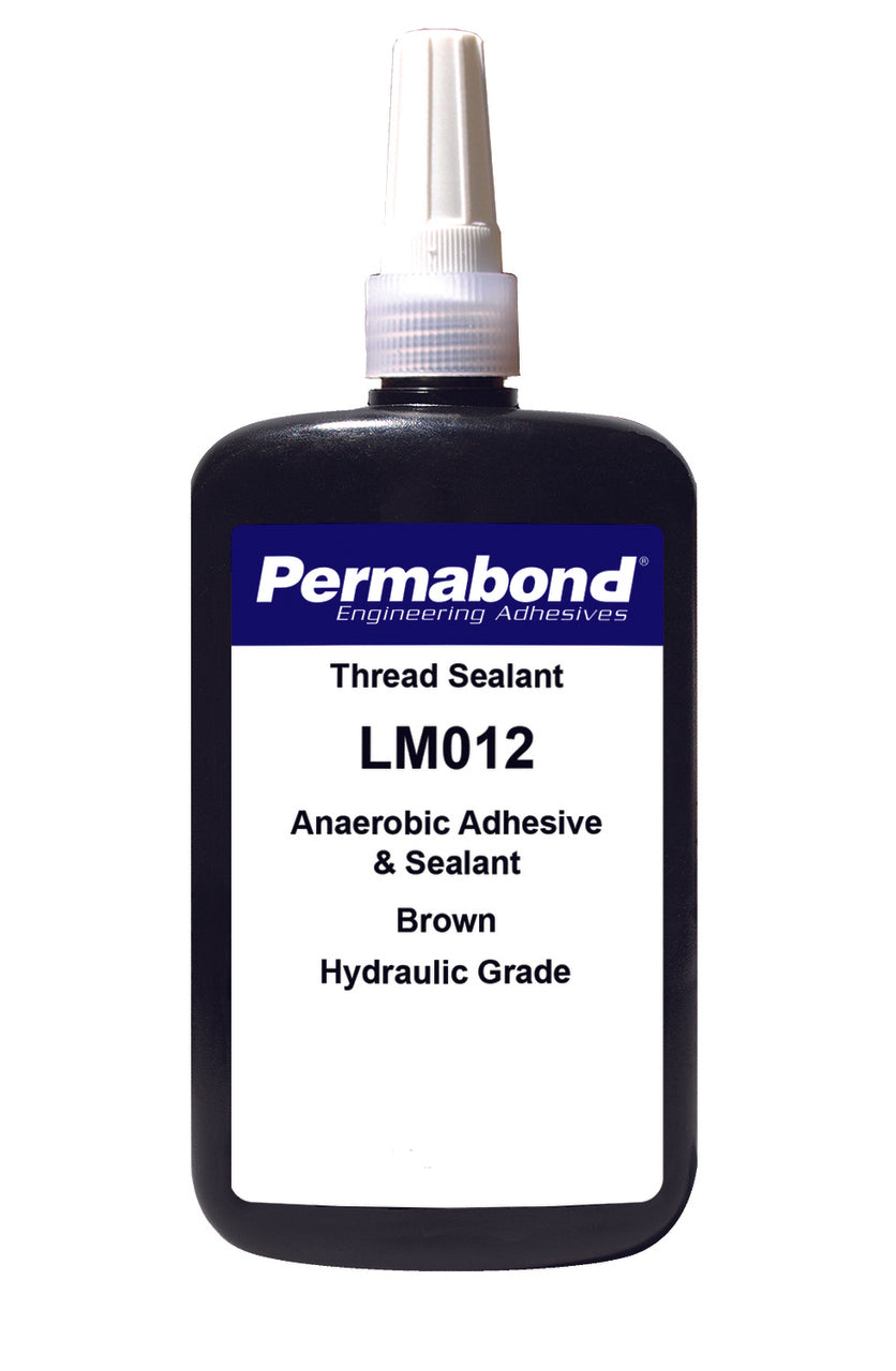 Permabond AA000120250B0101, LM012 Anaerobic Threadsealant, 250mL Bottle, Case of 4