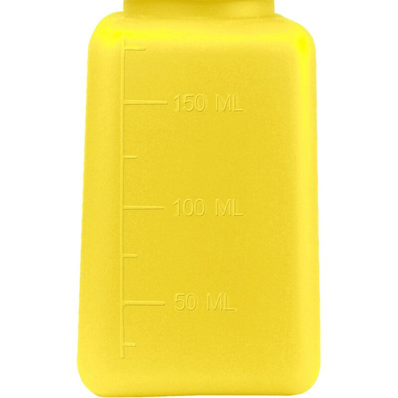 Menda  35762, Bottle Only, Yellow, Hcs Label, Toluene Printed, 6 Oz