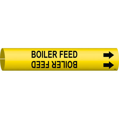 Brady 4016-B Boiler Feed Snap-On Pipe Marker