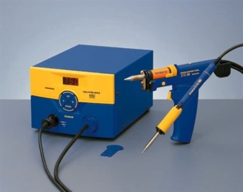Hakko Fm204-Cp Esd-Safe Self Contained Rework System With (1) Fm2024 & (1) Fm2027 Irons