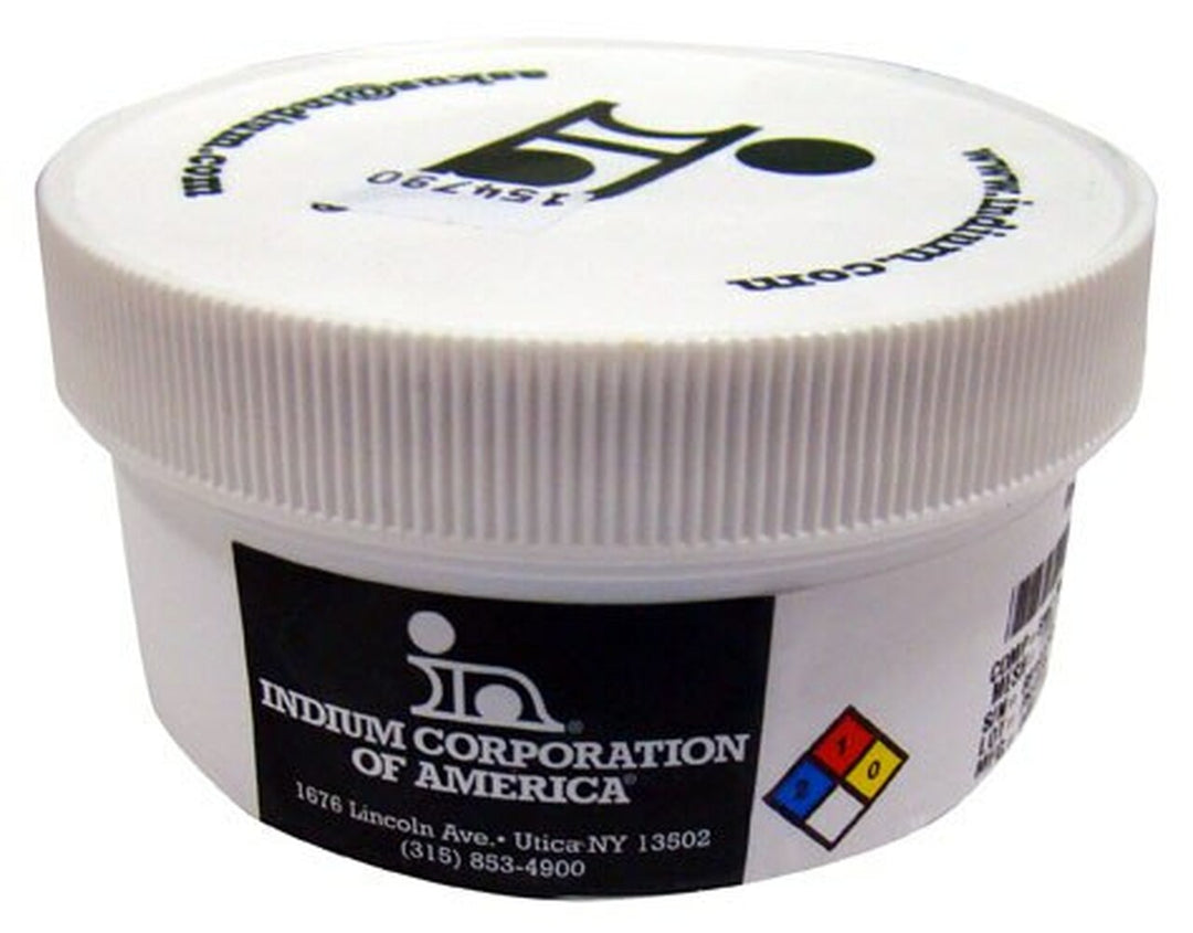 Indium 6.4R Solder Paste PASTEOT-801217-500G  Leaded, Indalloy 106 (63Sn/37Pb)| 500g, MOQ: 8