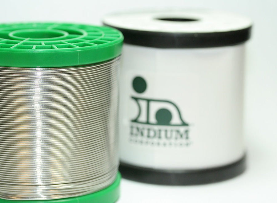 Indium 52441-2268 SAC305 Solid Core Wire Solder Lead-Free .125" Dia 5lb Spool Indium MTESolutions