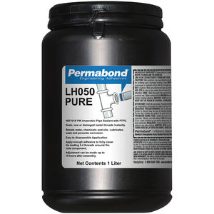 Permabond AA00050P001L0101, LH050 Pure Anaerobic Threadsealant, 1 Liter Bottle, Case of 10