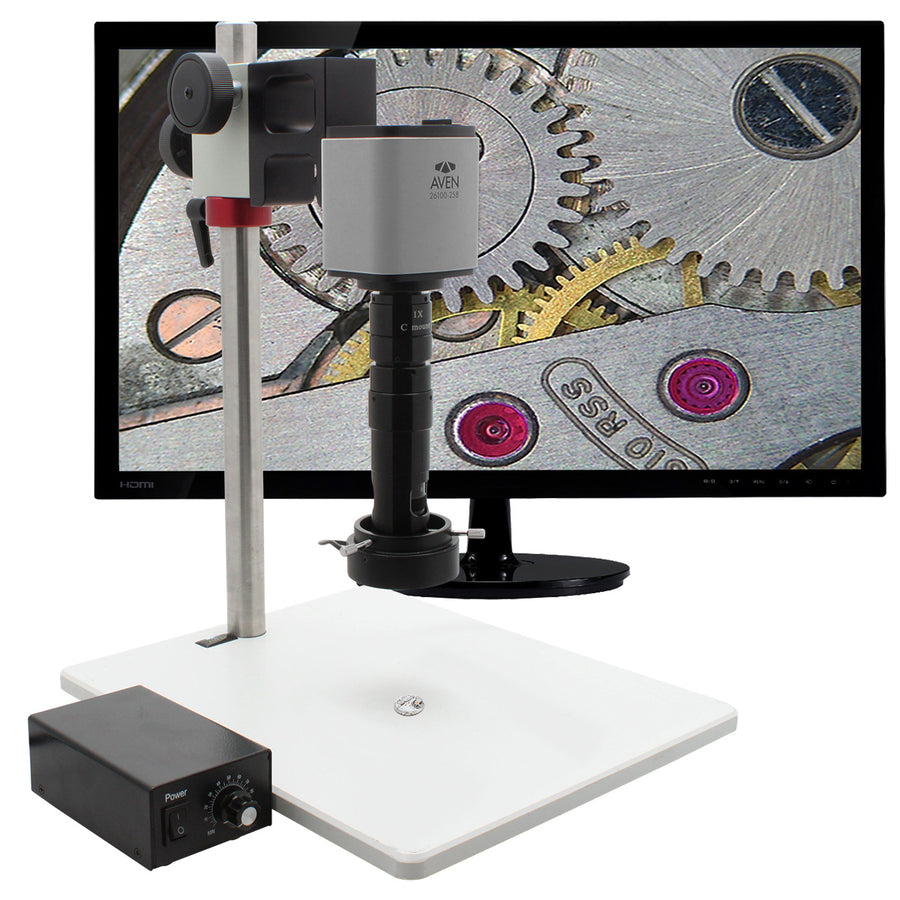 Aven Tools 26700-109-ES, Digital Microscope Mighty Cam ES 28.8x - 384x, Standard Stand