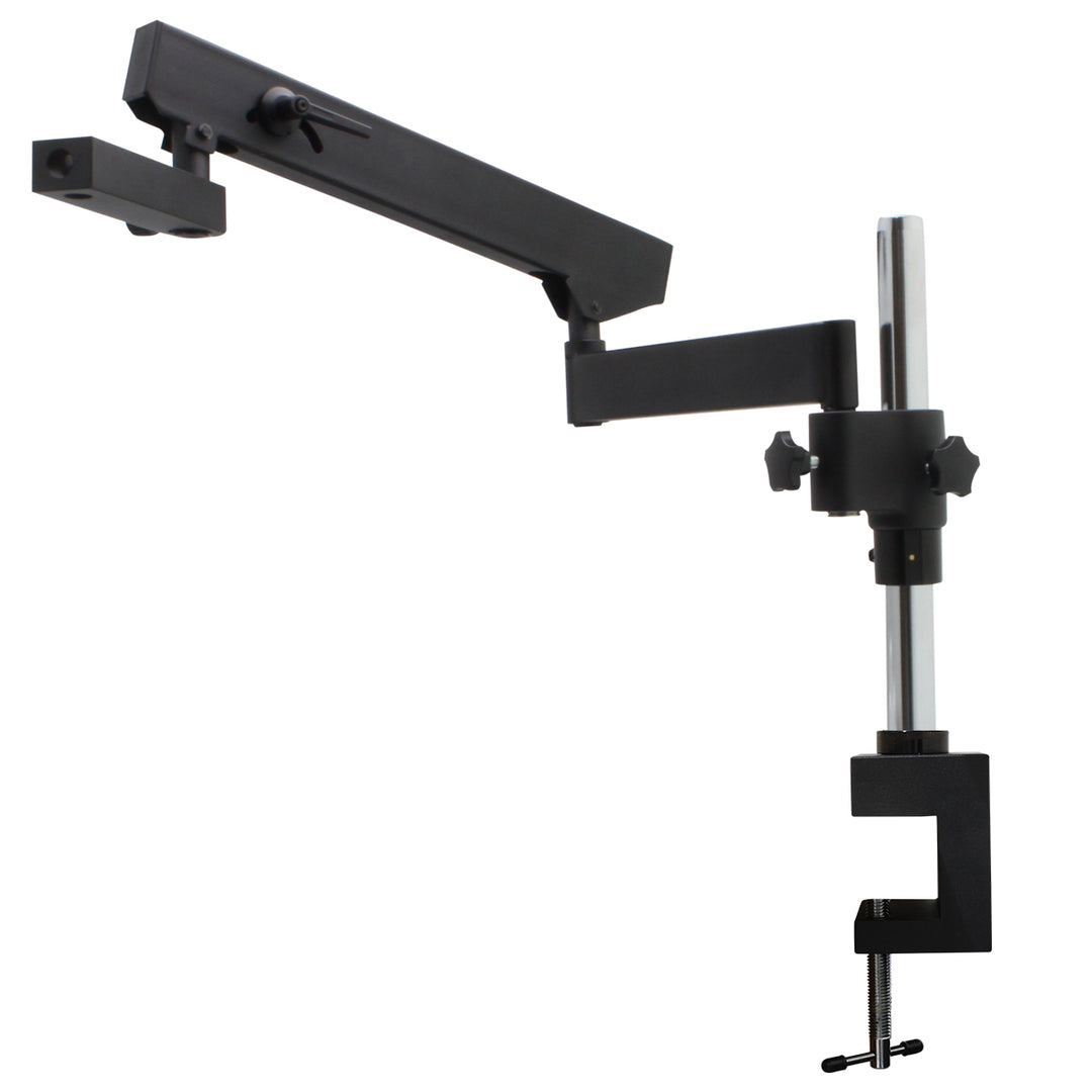 Aven Tools 26800B-550-PCL Articulating Arm Stand with Vertical Post and Table Clamp
