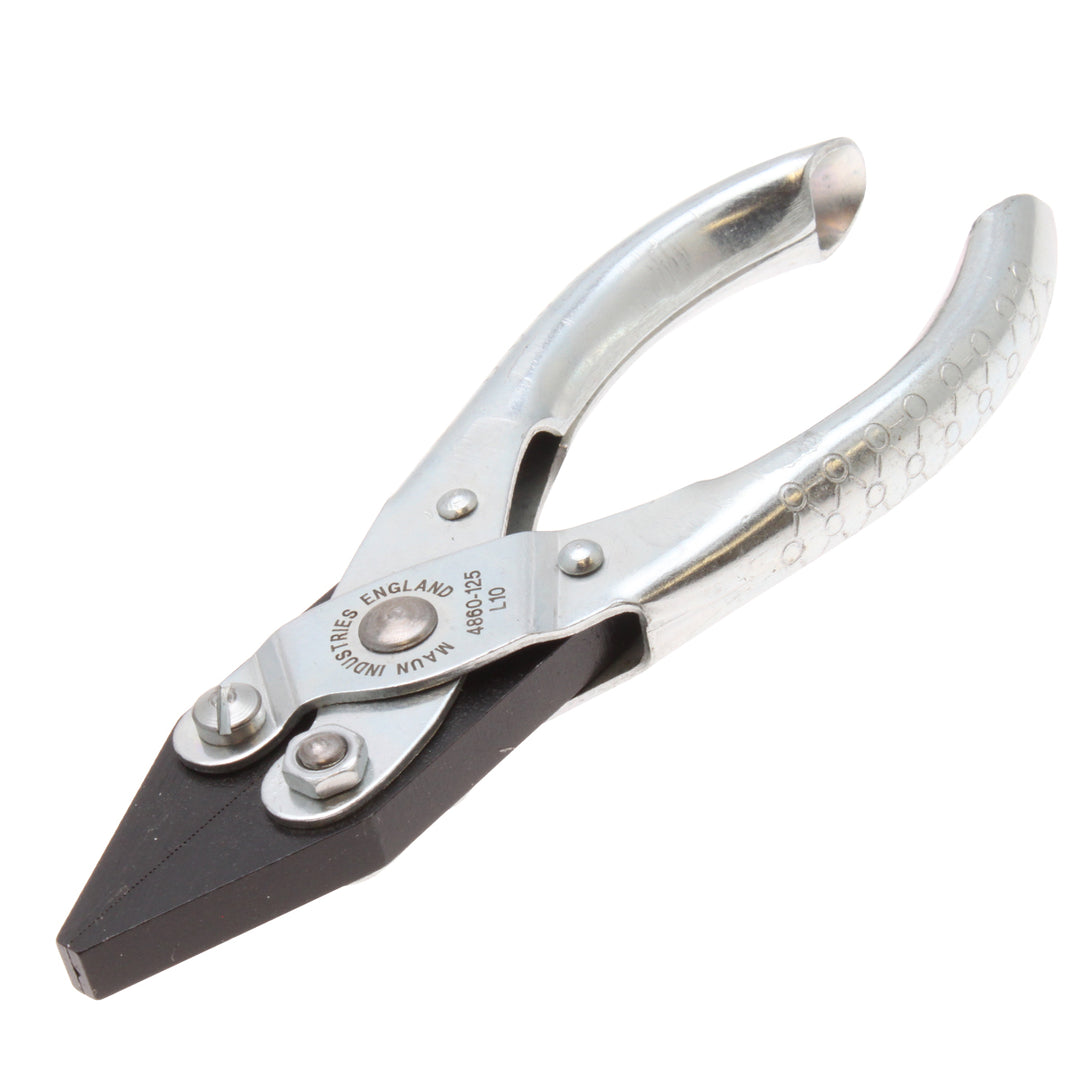 Aven Tools 10757, Flat Nose Serrated Pliers, 5in