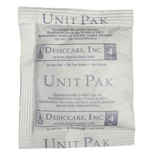 SCS 4PLDES500, Desiccant, Tyvek Pouch, 4 Unit, 500/Drum MTESolutions