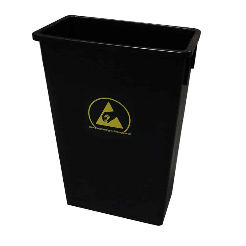 Transforming Technologies WBAS90, 22 Gallons, Carbon Loaded Waste Basket